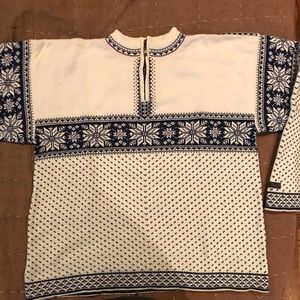 Dale of Norway 1/4 zip sweater